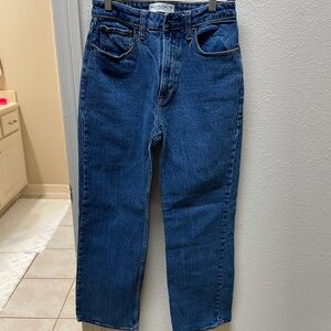 Abercrombie & Fitch Women’s Straight Blue Jeans